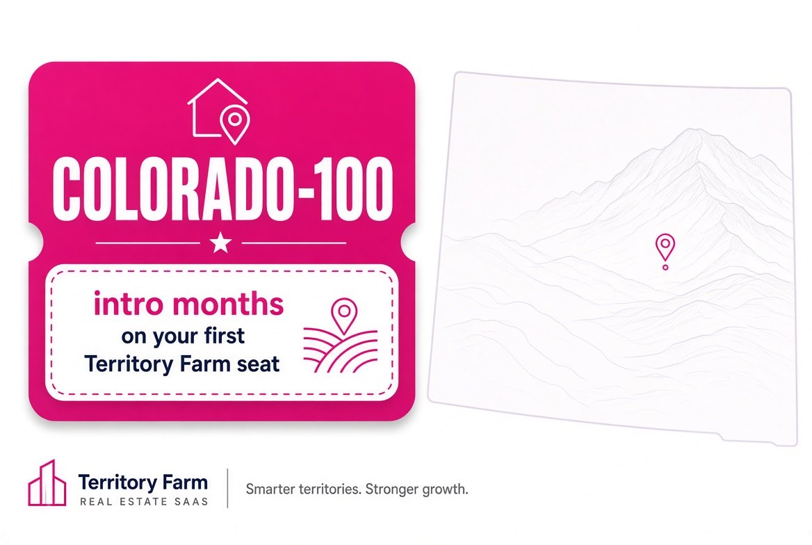 COLORADO-100 intro offer for Territory Farm seats