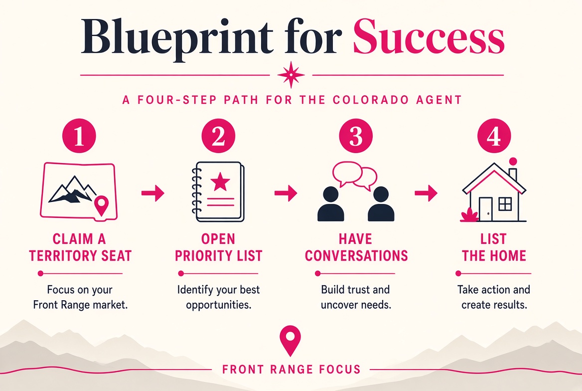 Blueprint: claim a seat, open the Priority List, converse, list