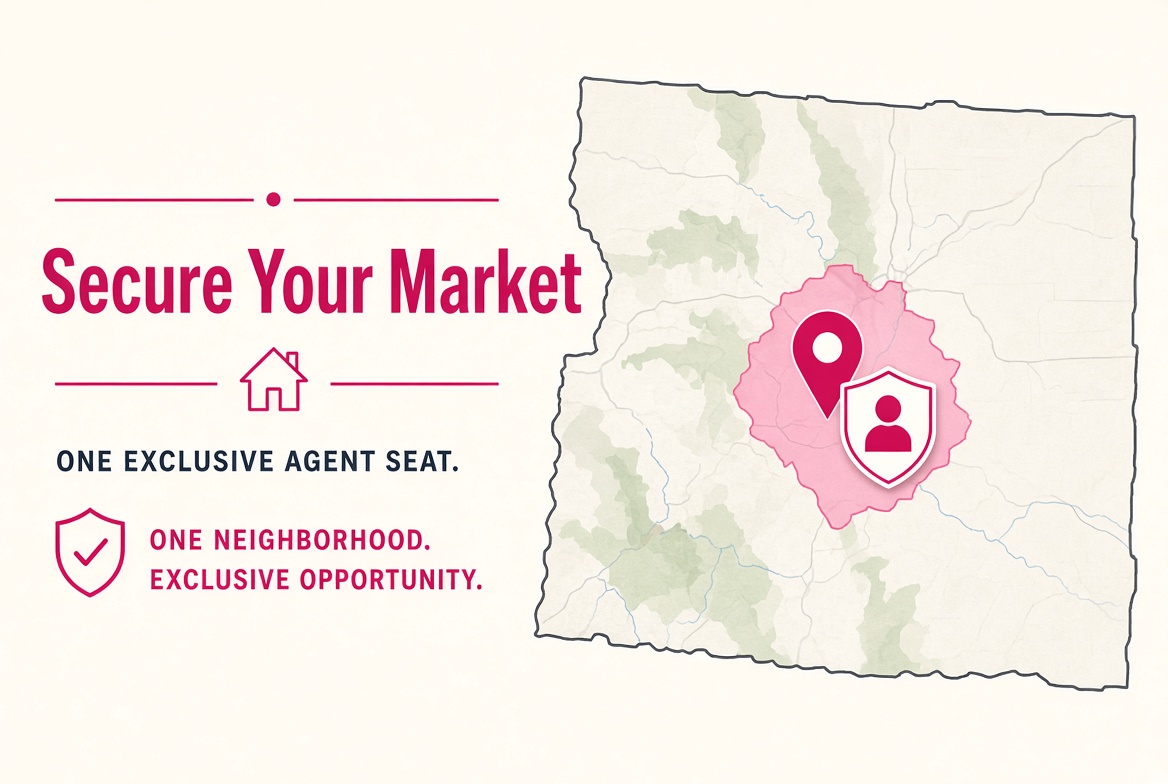 Secure your market: one exclusive agent seat on one Colorado neighborhood