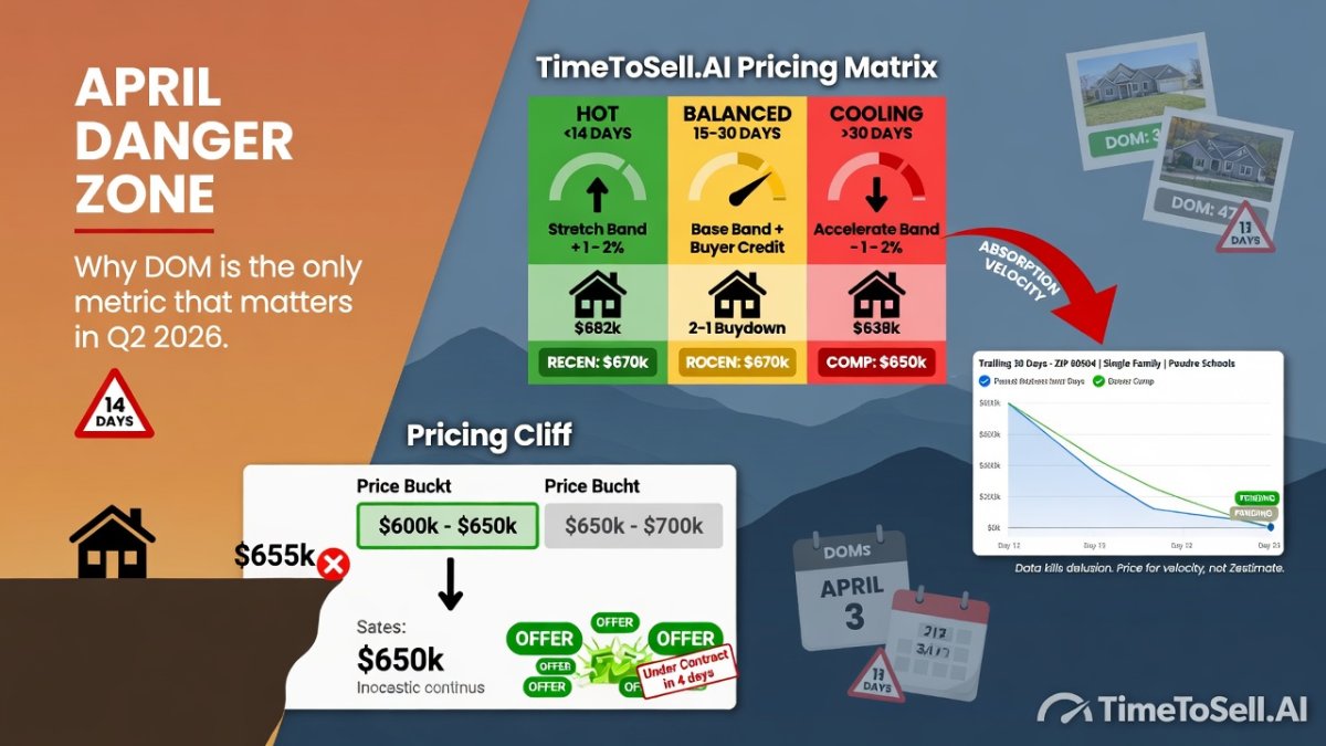The April Pricing Window: Why "Days on Market" Just Replaced the Zestimate