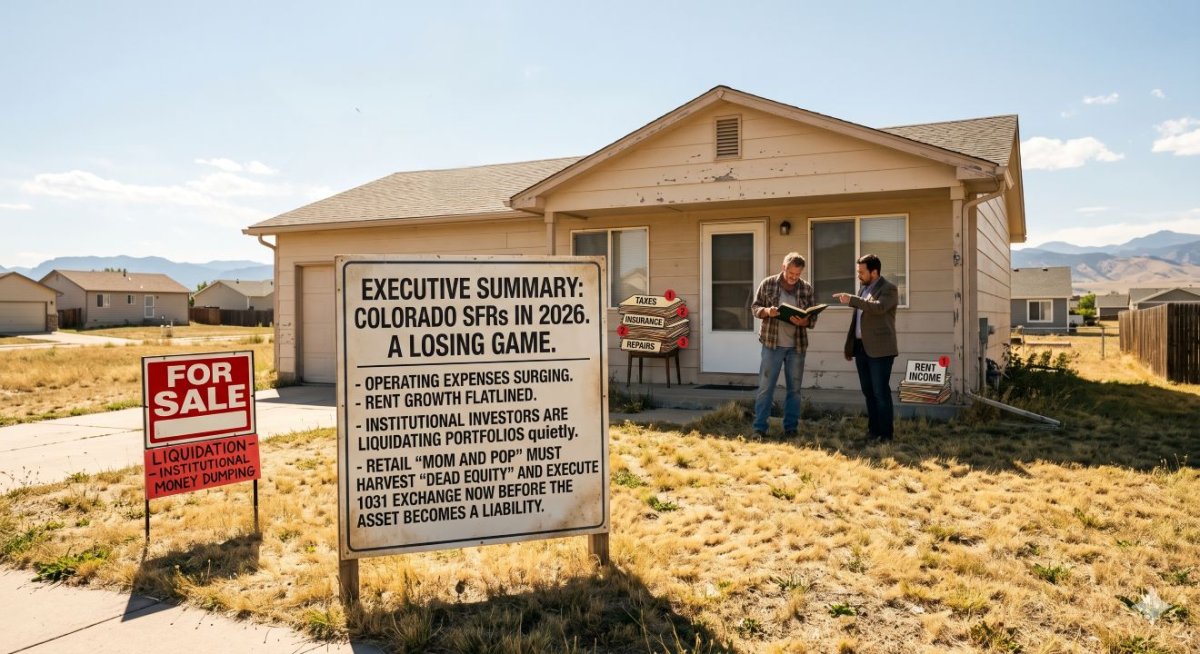 Dead Equity: Why Colorado Investors Are Dumping Single-Family Rentals in 2026