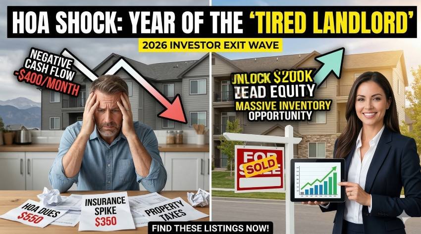 HOA Shock: Why 2026 is the Year of the "Tired Landlord" (And Your Opportunity)