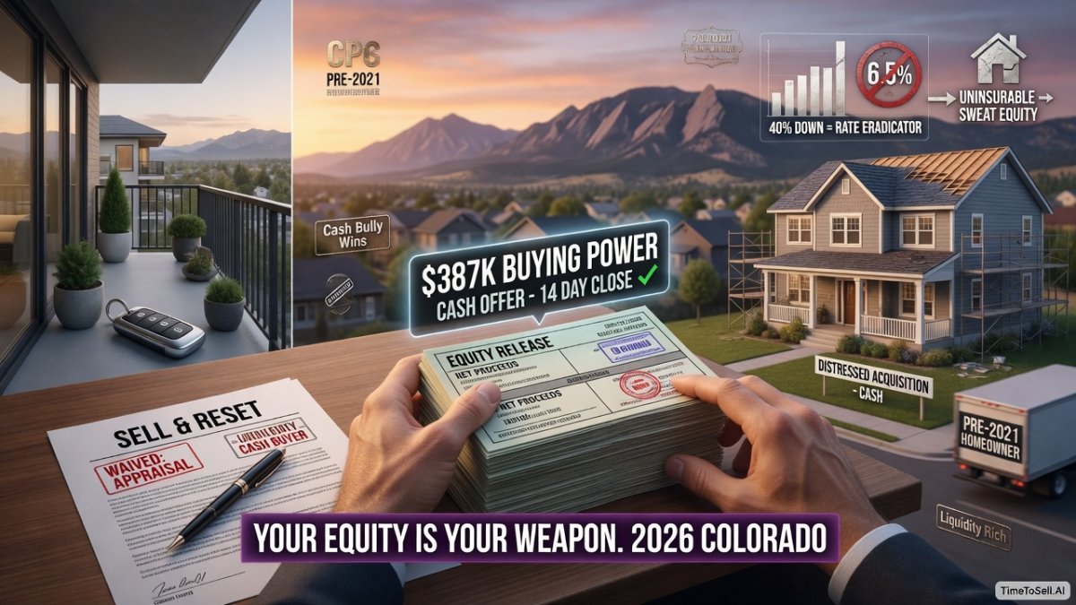 The Opportunistic Buyer: How to Weaponize Your Colorado Home Equity in 2026