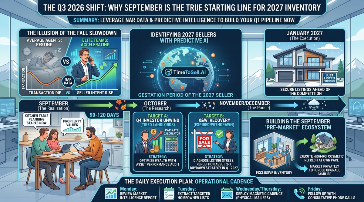 The Q3 2026 Shift: Why September is the True Starting Line for 2027 Inventory