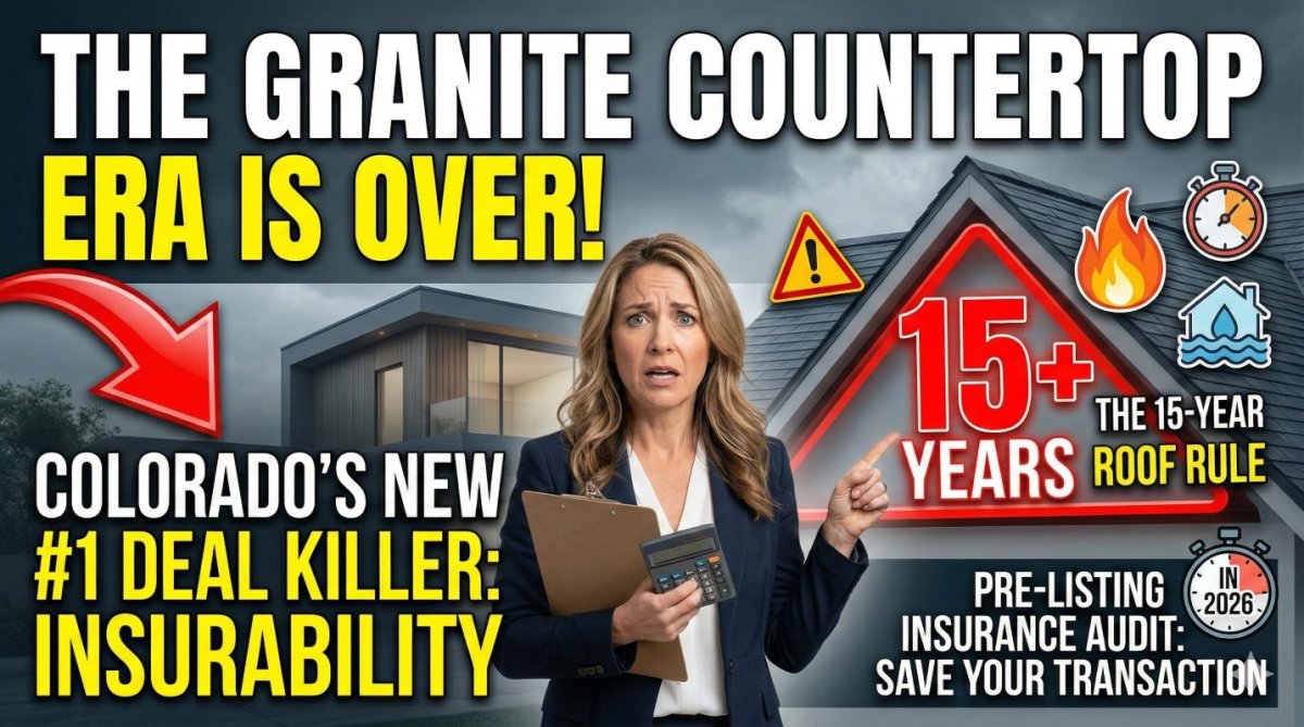 The New Deal-Killer: Why Your Roof Age Matters More Than Your Kitchen in 2026