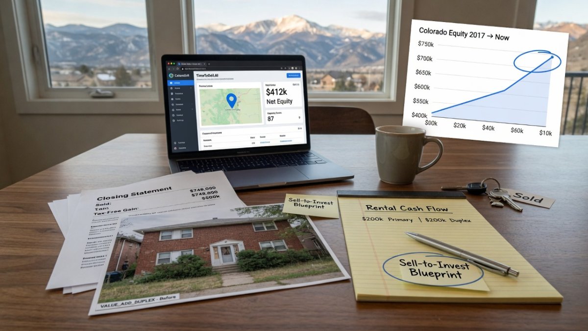 The "Sell-to-Invest" Blueprint: Turning Your Primary Residence into a Real Estate Empire