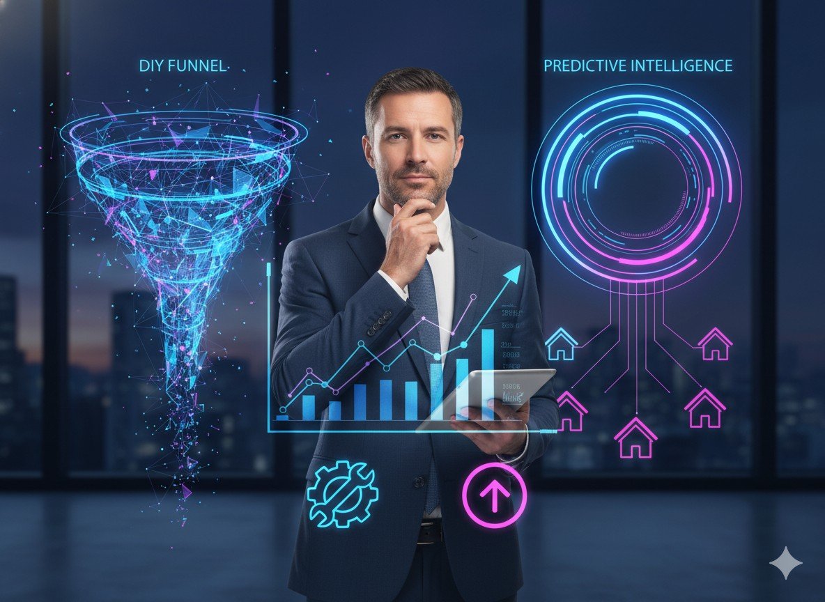 The True ROI of AI: A 2026 Cost Analysis of DIY Funnels vs. Predictive Intelligence