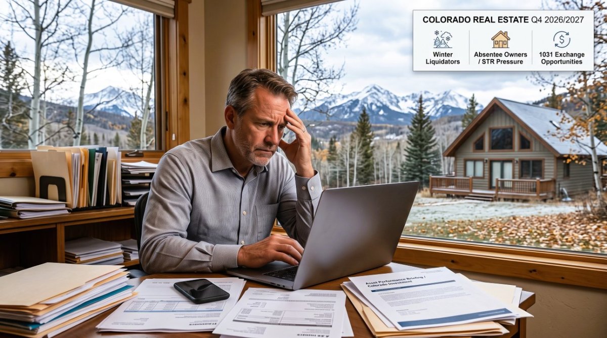 The Winter Liquidator: Spotting Absentee Owners and Second-Home Sellers Before the Snow Flies