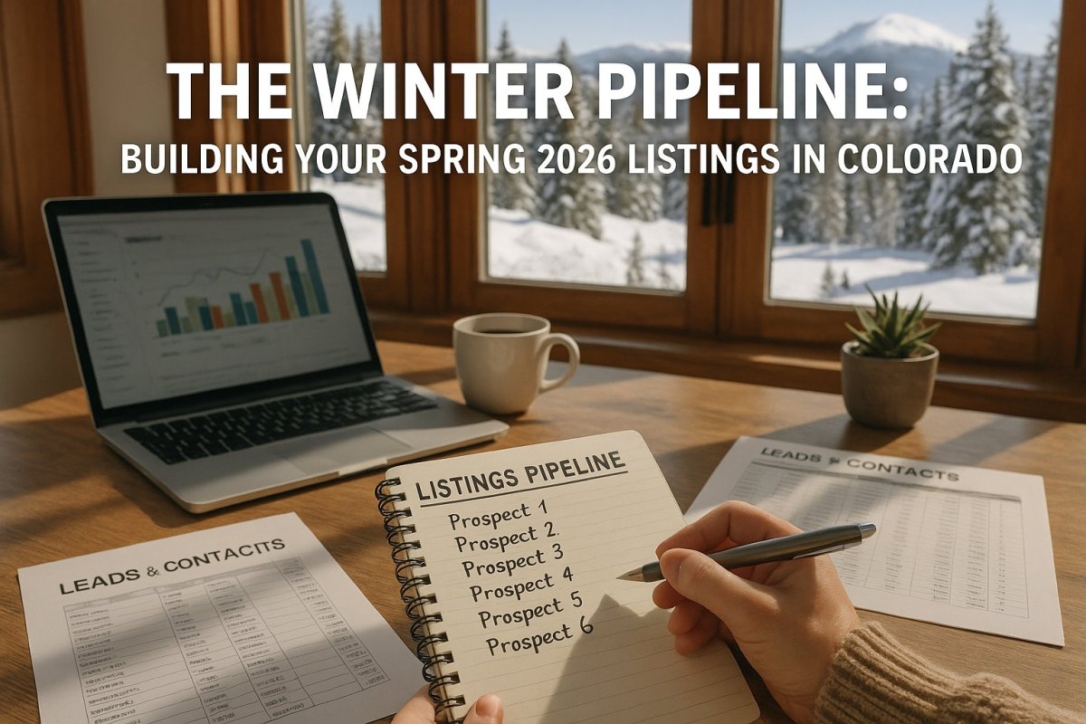 The Winter Pipeline: Building Your Spring 2026 Listings in Colorado